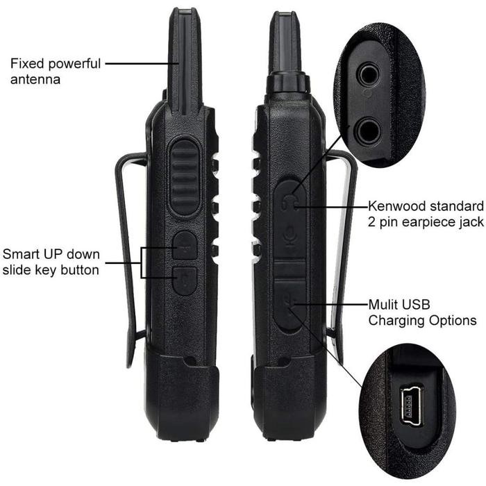 READY STOCK COD HT WLN KD C1 8PCS ORIGINAL WALKIETALKIE WLN UHF HT WLAN GENGGAM JARAK JAUH ANTI