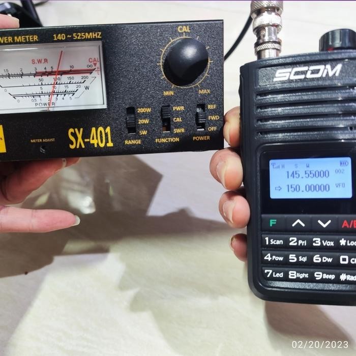 SCOM HT FC10 PRO HT FULL POWER 10 WATT DUAL BAND FC 10 PRO