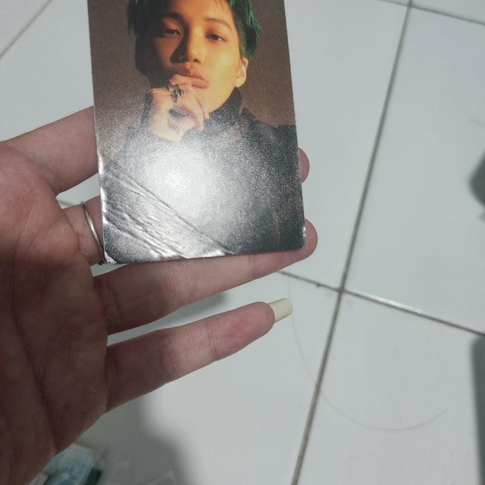 [4Pc] Kai Photocard Sticker Official From Exo Obsession Merch Best Seller