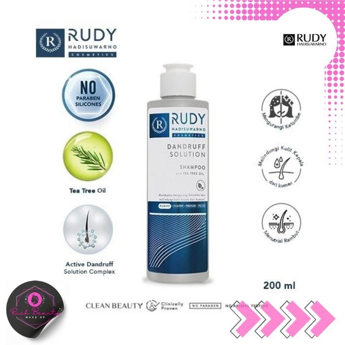 RUDY HADISUWARNO DANDRUFF SOLUTION SHAMPOO 200ML