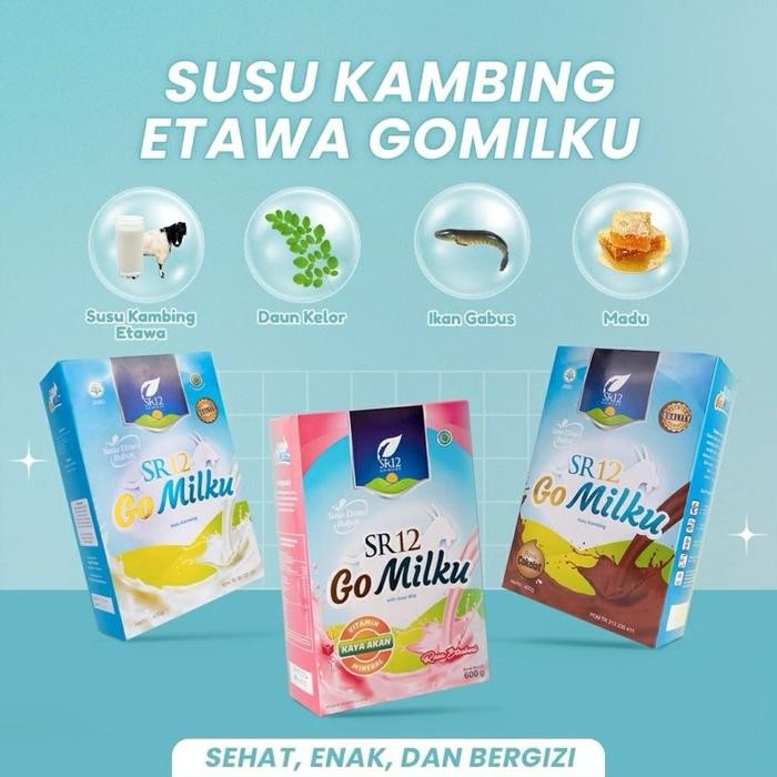 

BARANG TERLARIS GoMilku 600g Susu Kambing Etawa/Susu Premium Membantu Menjaga Kesehatan