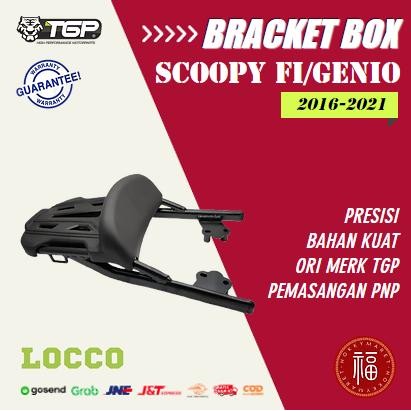 Braket Box Belakang Motor Rear Bracket Variasi Honda Scoopy / Genio