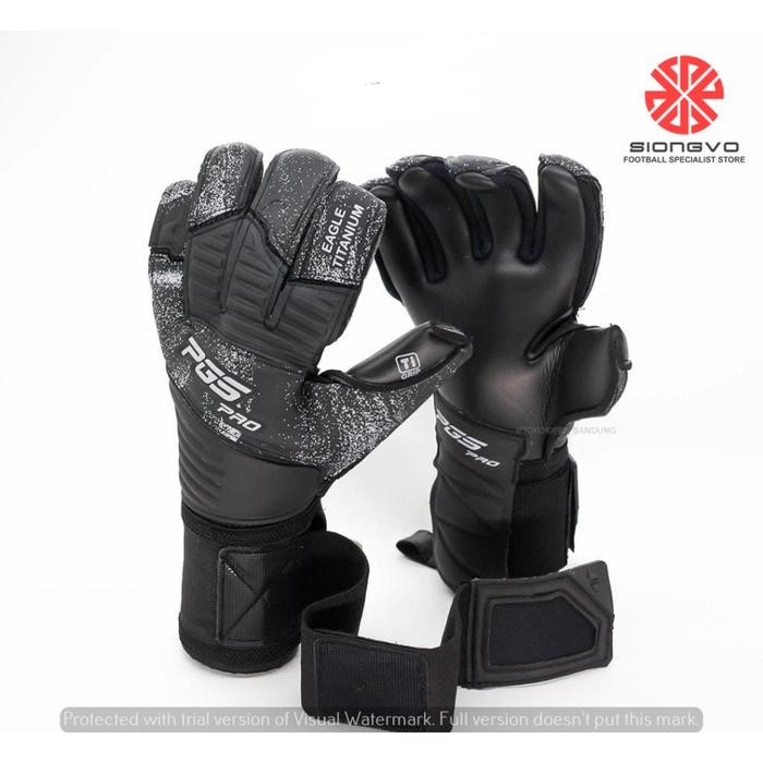 SARUNG TANGAN KIPER - PGS EAGLE TITANIUM BLACK PGS1224003