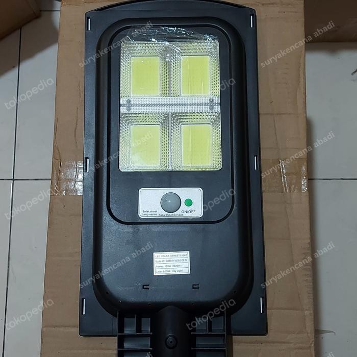 PREMIUM lampu jalan pju led 100w/sollar cell led 100w/pju tenaga surya 100w