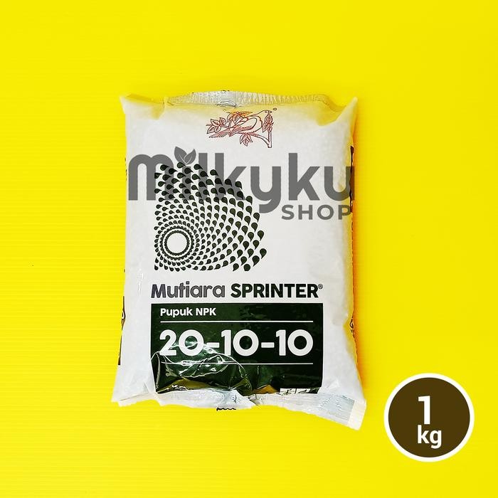 PUPUK MUTIARA SPRINTER 1 KG KEMASAN PABRIK NPK