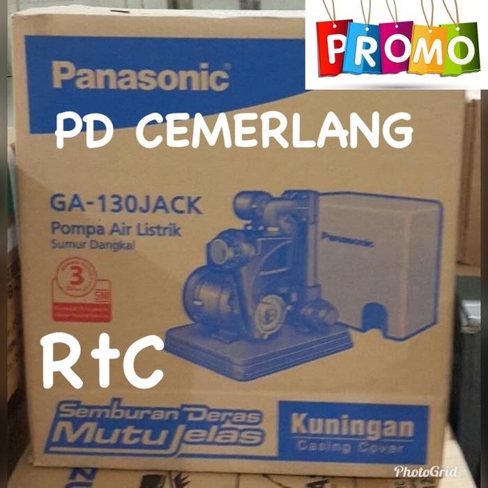 POMPA AIR PANASONIC GA 130 JACK 125 WATT OTOMATIS