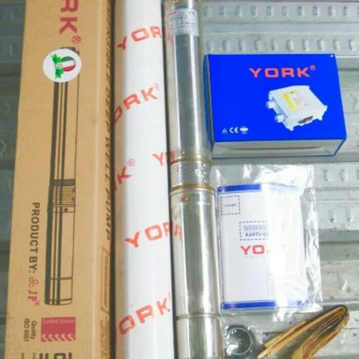 POMPA SUBMERSIBLE YORK 3/4 HP + CONTROL BOX