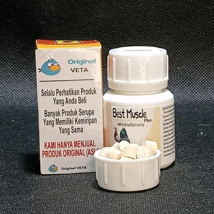 BEST MUSCLE PLUS IMPORT SUPLEMEN PEMBENTUKAN OTOT BURUNG MERPATI TERBANG