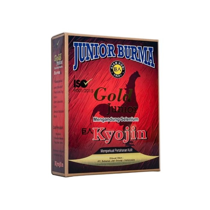 KYOJIN JUNIOR BURMA(REPACK 115gr) PAKAN AYAM RAKSASA PERKUAT KETAHANAN KULIT