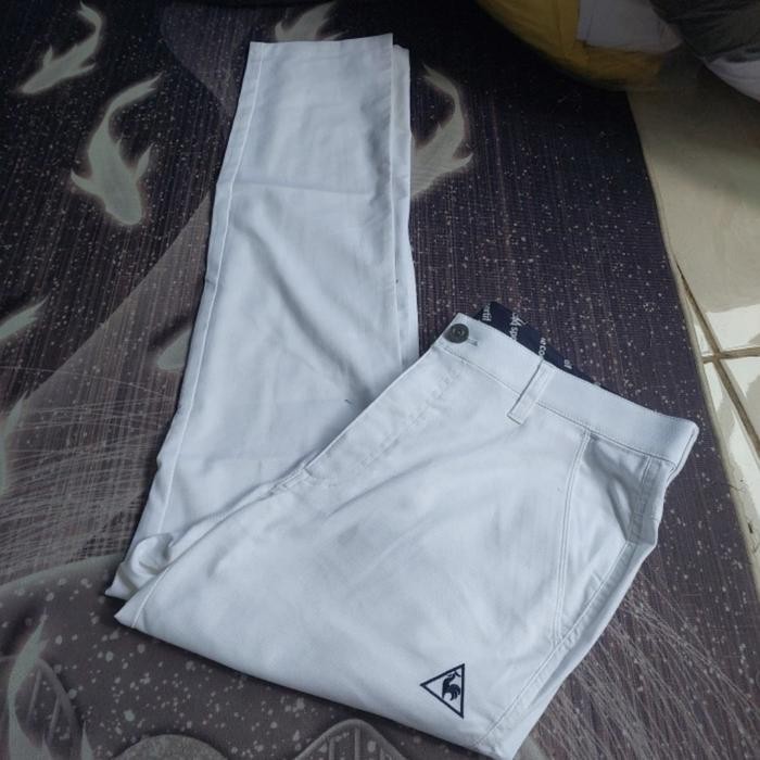 Mens Le Coq Sportif Golf Strecth Pants Celana Panjang Golf Original Produk Berkualitas