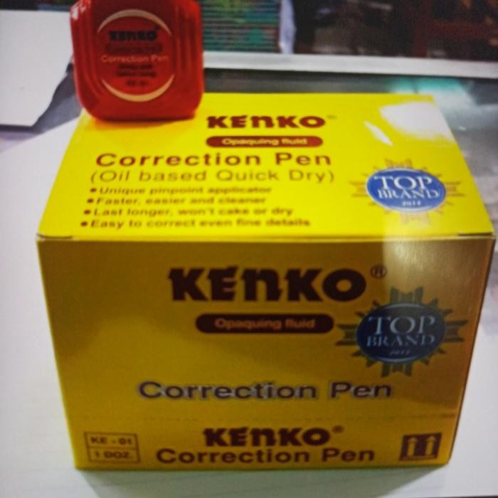 

tip ex /correction pen kenko ke 01 kode 863