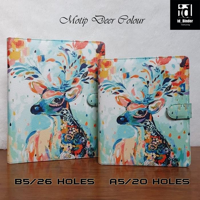 

BINDER PRINTING MOTIP DEER COLOUR A5/RING 20, B5/RING 26 KODE 265