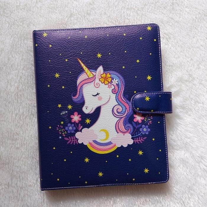 

BINDER PRINTING MOTIP UNICORN CUTE A5/RING 20, B5/RING 26 KODE 364