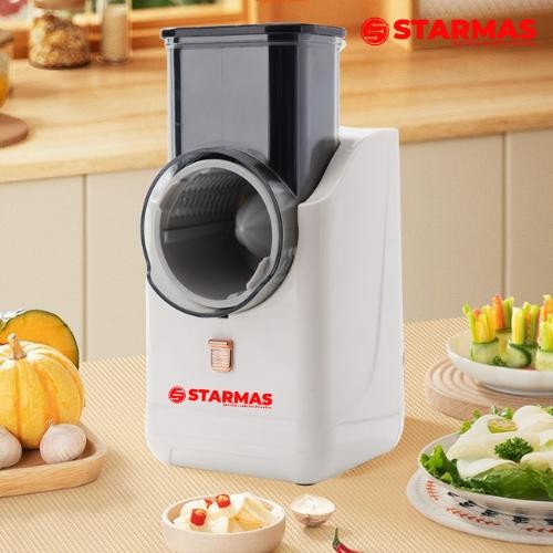 STARMAS Potong Sayuran Multifungsi Elektrik Pemotong Sayuran Listrik Parutan Keju Listrik Otomatis