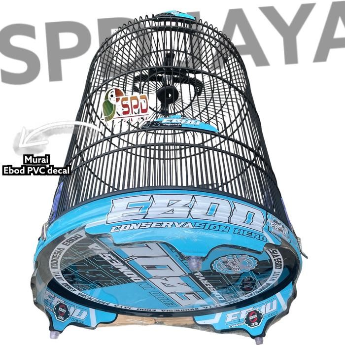 sangkar kandang murai ebod pvc decal no 1