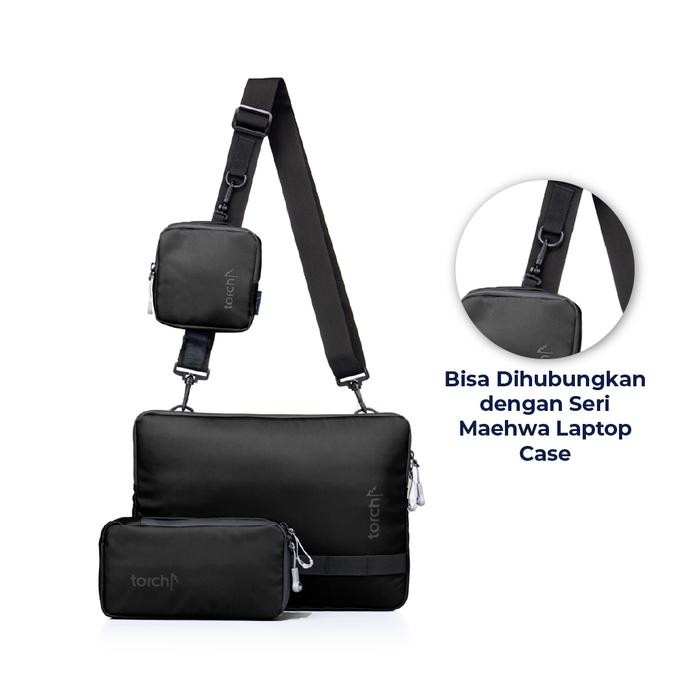 TORCH MOUSE POUCH KABEL HANDSFREE - TRAVEL POUCH ORGANIZER MAEHWA