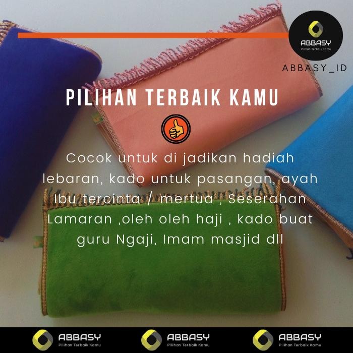 Sajadah Kepala Biru Tua (Ss) - Sajadah Polos Bulu Tebal Premium