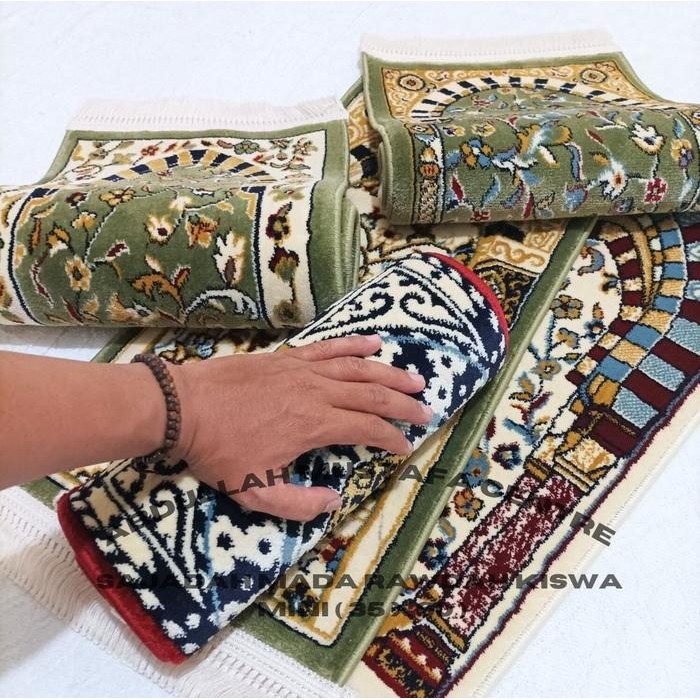 Sajadah Mada Rawdah Kiswa Mini ( 35 X 60 )/Sajadah Mini/Sajadah Saudi/Sajadah Madinah