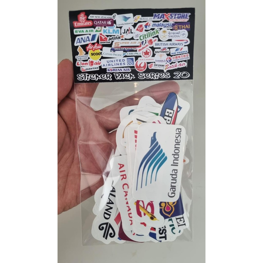 

STICKER AIRLINES / AIRLINES STICKER / STICKER KOPER AIRLINES