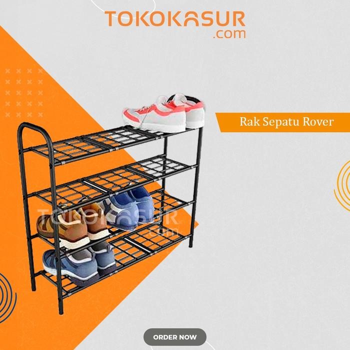 Rak Sepatu Rover Tiang Besi