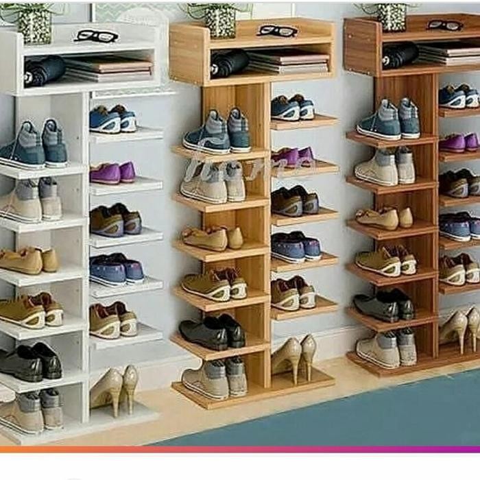 rak sepatu kayu jati Belanda