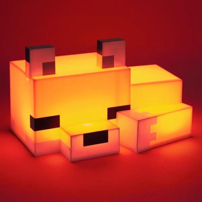 Lampu minecraft torch, bee, creeper, axolotl, potion, ore