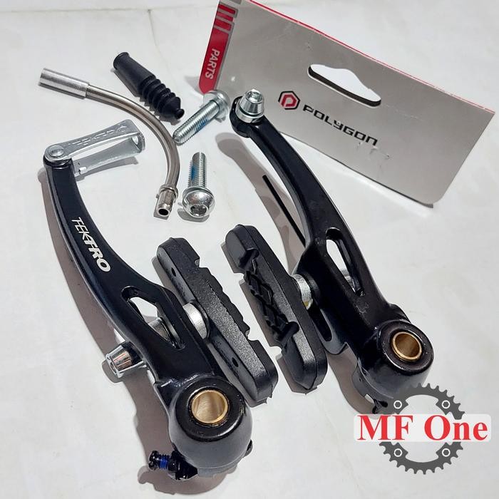 Rem V Brake Set Tektro Alloy With Linear Spring Polygon Vbrake