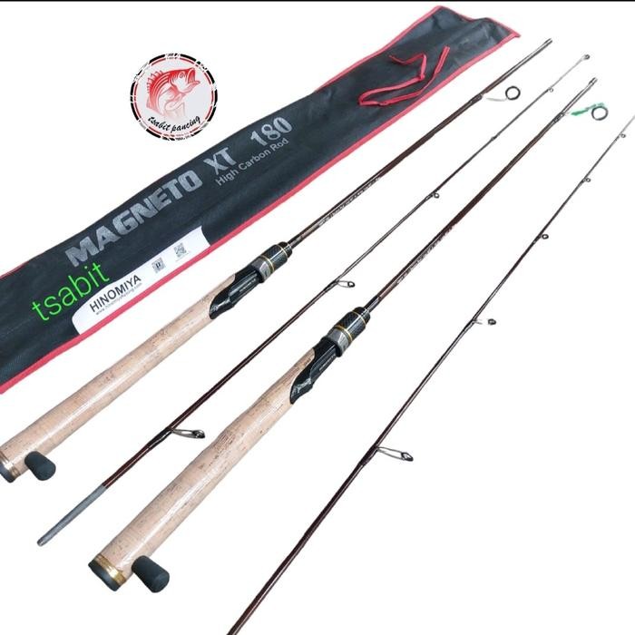 Joran hinomiya magneto xt dan limited edition fuji 165cm 180cm