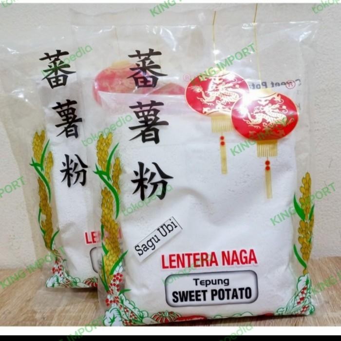 

Lentera naga Tepung Sweet Potato Strach 500gram / Sagu Ubi