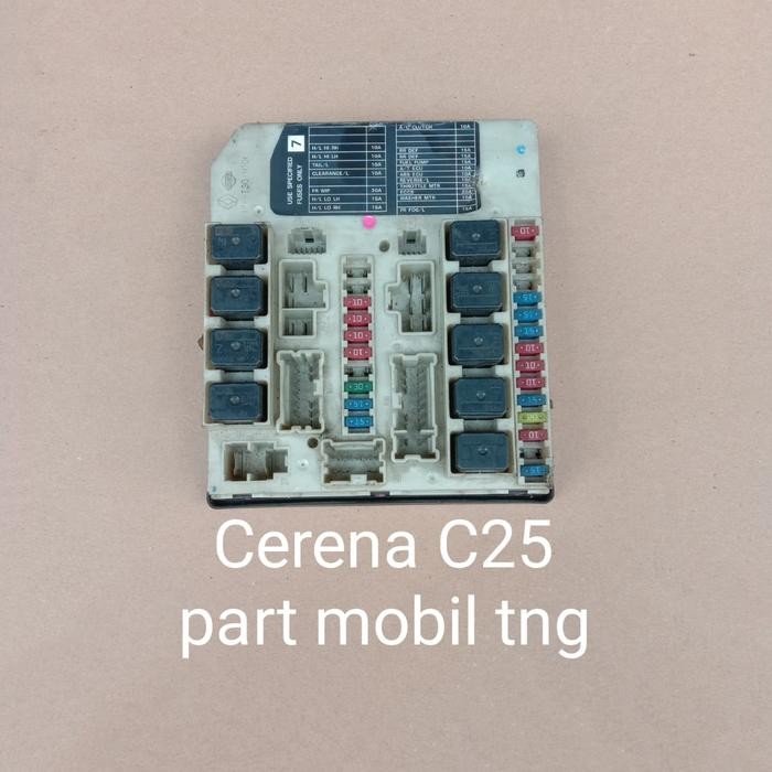Bcm Ipdm Fuse Box Sikring Nissan Serena C25 Copotan Ori Kode 005