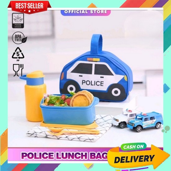 Kotak Makan Botol Minum Portabel Set Bekal Dan Minum Murah Set Tempat Makan Skolah Anak Anak Kekinia