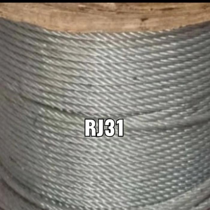 PREMIUM Kawat seling galvanis / seling kawat 4mm / roll ( 1000 meter )