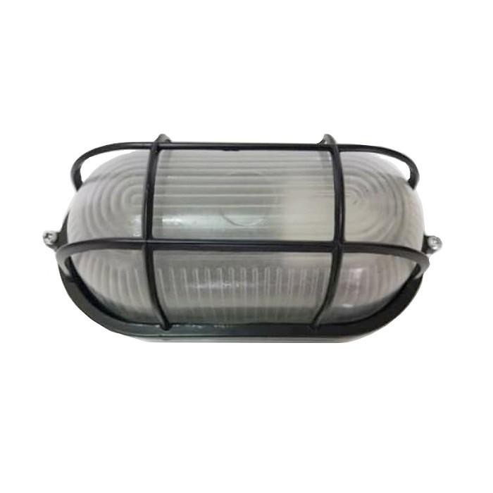 PREMIUM Lampu Dinding / Lampu Kapal Fitting E27 Ball Ice Oval Tempel Dinding -
