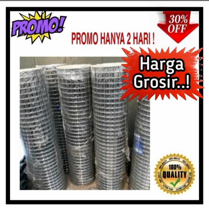 PREMIUM Kawat Loket Galvanis 1/2 inch kawat untuk kandang burung ayam murah