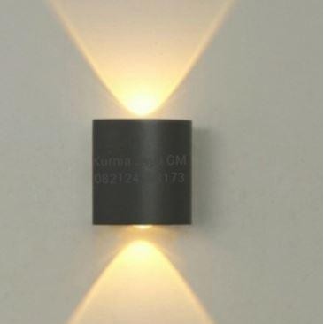 PREMIUM Lampu Dinding 2 arah Wall Light Lampu Taman Tembok Outdoor dua arah