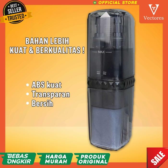 PREMIUM Tempat Sabun Odol Travel Traveling Sikat Gigi Botol