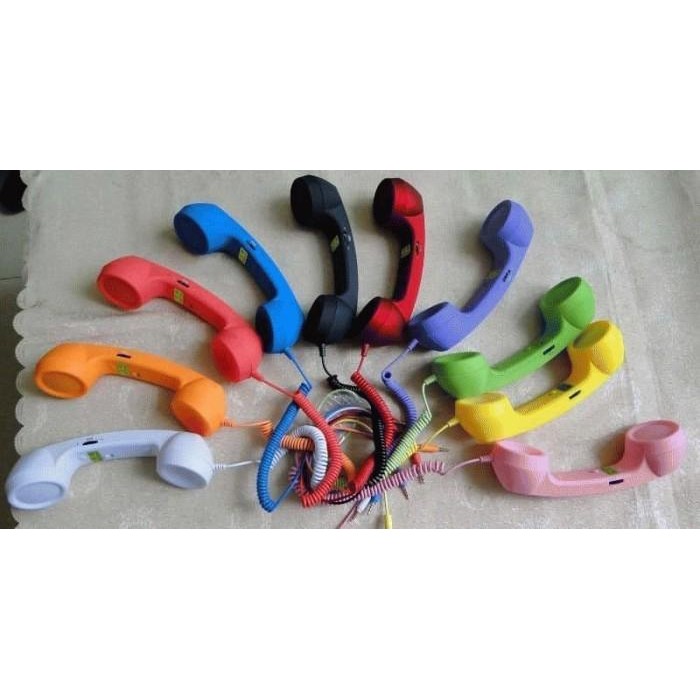 Cocophone (Headphone Bentuk Gagang Telepon) Unik **