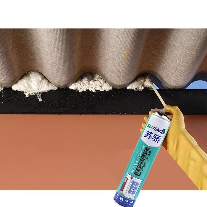 900G FOAM PU FOAM SEALANT SPRAY POLYURETHANE FOAM ANTI BOCOR PU FOAM SPRAY MULTI PURPOSE
