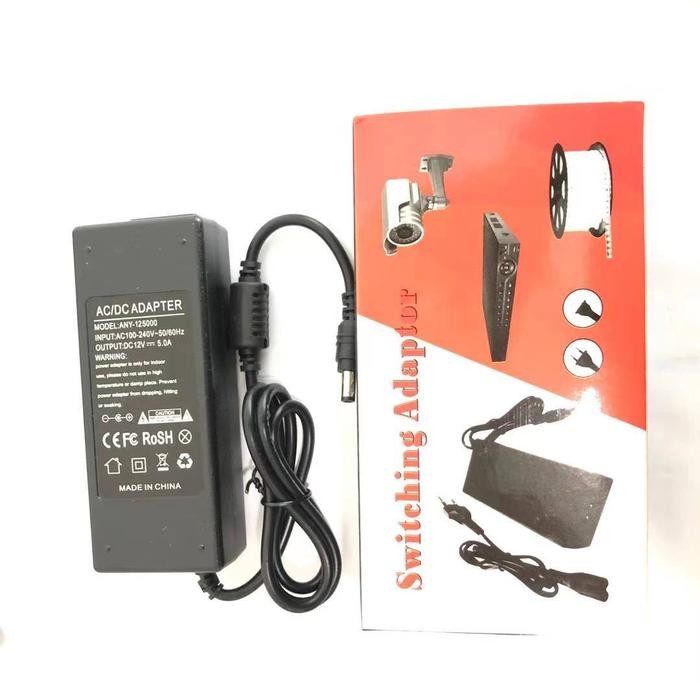 ADAPTOR 12V5A POMPA AIR TRAFO 12V 5A