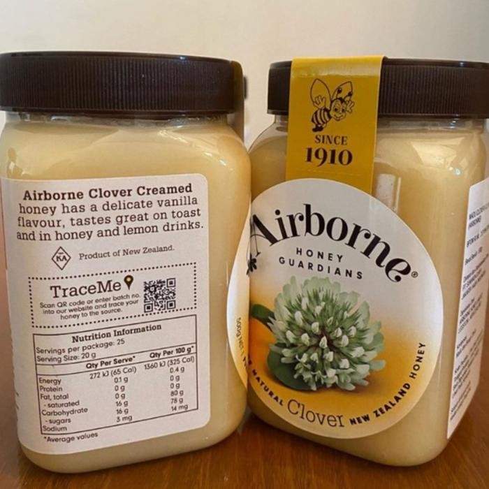 

Clover Honey Airbone Newzeland 500gr