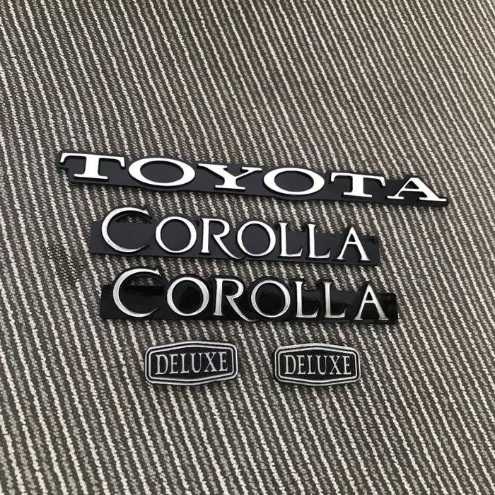 EMBLEM BAGASI SET COROLLA KE30