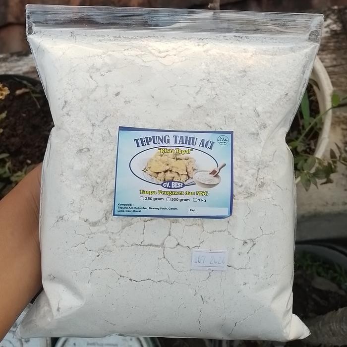 

Caraka.store1 tepung tahu aci siap saji non msg 1kg