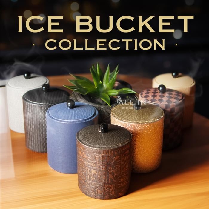 Ice Bucket Termos Es Batu Wadah Ember Champagne Stainless Steel