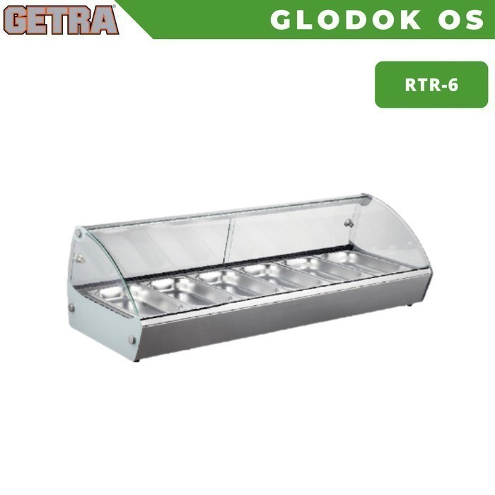 Food Warmer Bain Marie Rtr-6 Getra Mesin Penghangat Makanan