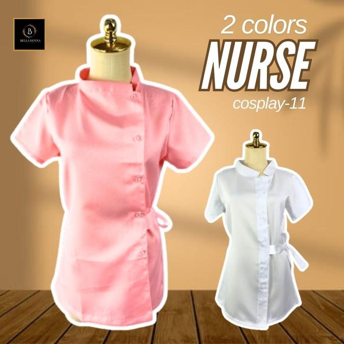Lingerie COSPLAY-11 NURSE All Size Costume wanita bahan premium cosplay kostum anime lingerie