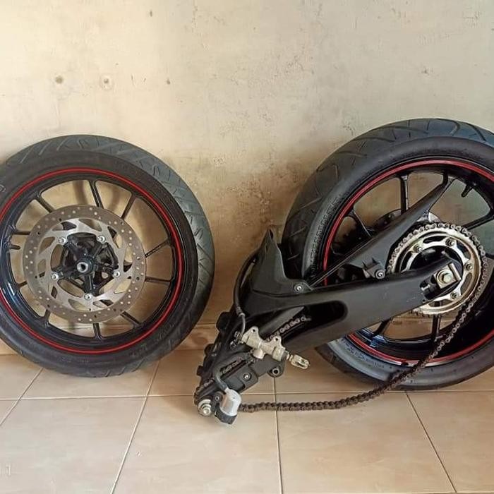 swing arm r15v3 set velg r15v3 lengkap original