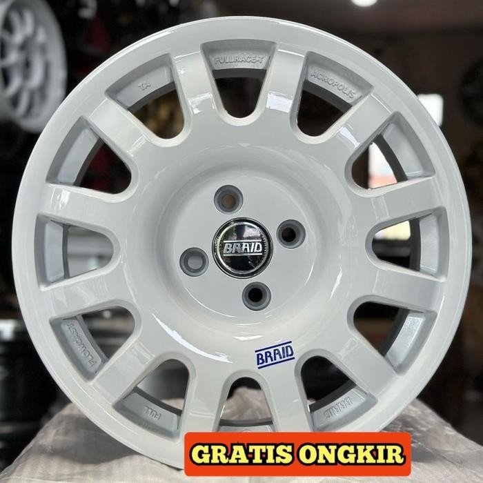 velg racing ring 16 BRAID FULLRACE velg r16 raize rocky jazz yaris