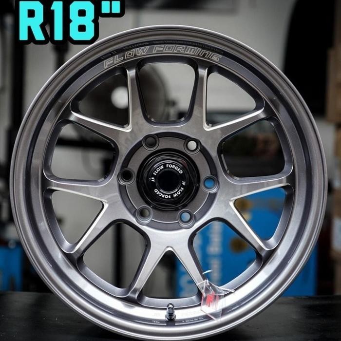 velg offroad ring 18 hitux triton JF NERO FLOW FORMING velg mobil r18