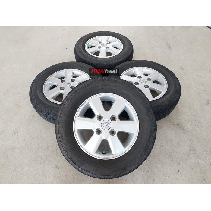 Velg Second Oem Avanza Ring 14 + Ban Bekas 185 70 R14 Original Copotan