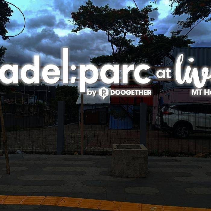 Sign Tottem Pylon PADEL PARC MT HARYONO